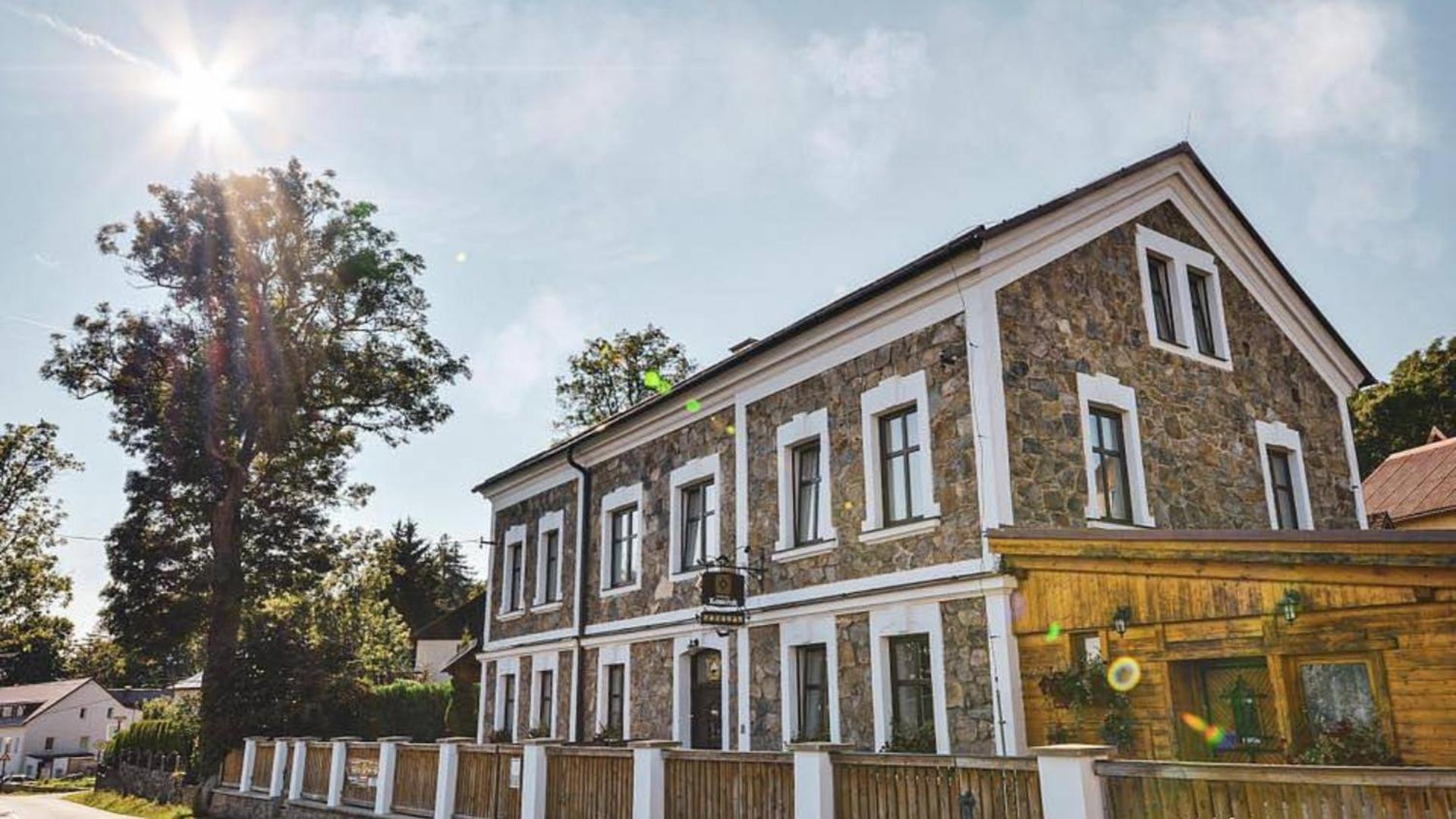 Hotel Penzion Kameňák Horní Planá Exterior foto